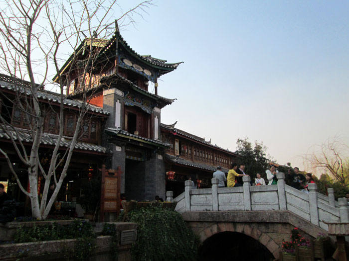 Pusat hiburan di Kota Kuno Lijiang