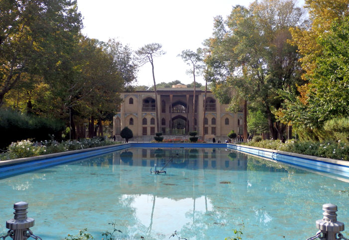 Hasht Behesht Palace yang dibangun pada jaman pemerintahan Savafid