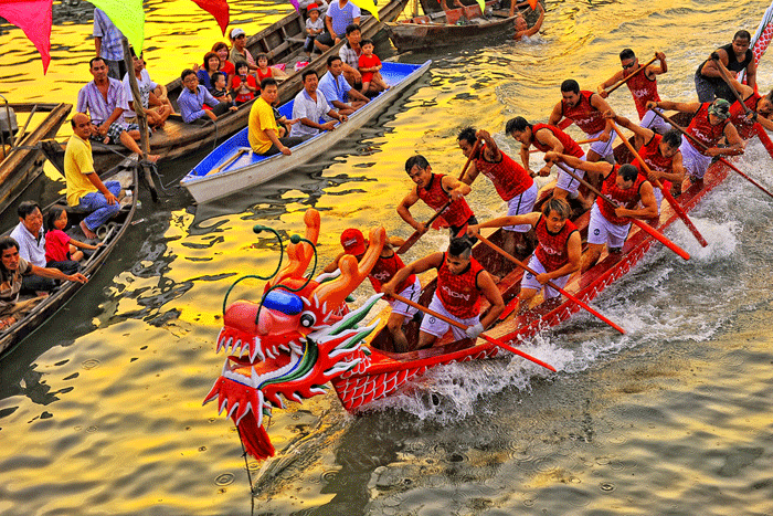 Dragon boat race. (foto:disparbud tanjungpinang)
