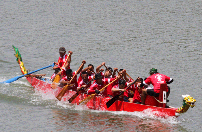 Dragon boat race. foto:yusnadi